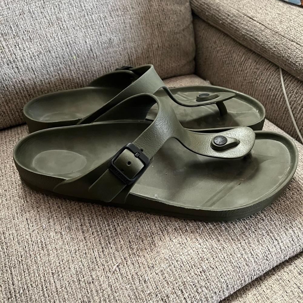Men's Green Sandals Birkenstock